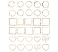 30pcs Lace Border Scrapbook Paper 30 Sheets Assorted Style DIY