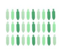 30PCS Leaf Shape Hair Duck Clips Creaseless Hair Barrettes Hairdressing Styling Accessories for Makeup Barrette, Broken Hair, Fixed Household Clip