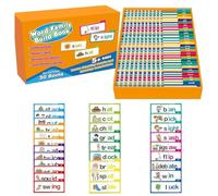 30pcs Letter Sounds Flashing Cards Books Designed For Kids Aged 3-6 To Learn Vocabulary And Cognitive Growth Preschool Learning Tools