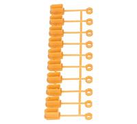 30pcs Lithium Battery Terminal Dust Plug for the XT60 Plug, Easy to Install Drone Protective Cover Anti Oxidation Powder (Yellow)