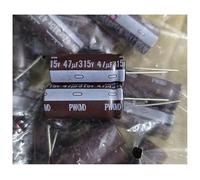 30pcs/lot 315V 47UF PW series 10X30mm Aluminum electrolytic capacitor ZDVHOMCB