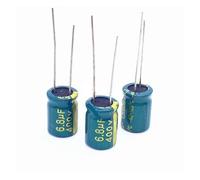 30pcs/lot 6.8UF high frequency low impedance 400V 6.8UF aluminum electrolytic capacitor size 8x12MM S32 20%