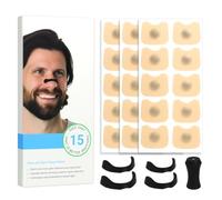 30Pcs Magnetic Nose Strip for Breathing Anti-Snoring Equipment Reusable Nose Magnet Device for Better Sleep, Snore Relief for Travel, Home, Travel,Business Trip Comfort Fit