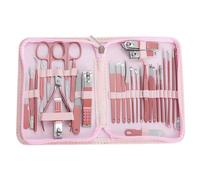 30Pcs Manicure Kit, Professional Manicure Set Women, Stainless Steel Nail Clippers Pedicure Set Nail Care with PU Travel Case for Women Men Family Friend