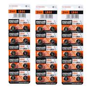 30pcs Maxell LR44 1.5V Alkaline Cell Battery
