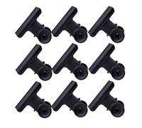 30pcs Metal Note Clips for Restaurant and Office Strong Holding Black