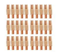 30pcs MIG Welding Contact Tips 0.8mm Copper Consumables for Miller for Hobart SpoolRunner Beta-MIG 186-419(186-419)