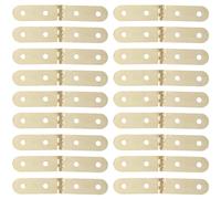 30pcs Mini Box Hinges Golden Iron Retro Jewellery Case Hardware