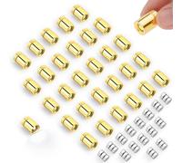 30pcs Mini LED Lights, Battery Operated Tiny Small Micro Miniature Museum LED Lights with 15 Extra Spare Batteries for Shadow Box DIY Craft & Creative Decor (Cold White)