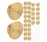 30pcs Mini Metal Rotating Bearing for DIY Craft Projects with Sheets