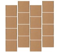 30pcs Mini Paper Mailer Box for Cosmetic Samples and Cookies, Khaki