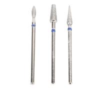 30pcs Nail Drill Bits Individually Wrapped Stainless Steel Manicure Cuticle Removal Nail Drill Bit Set