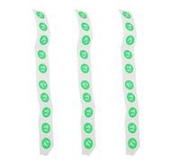 30PCS NFC Tags NFC Stickers NFC Chip Compatible TagMo for 144 Bytes Memory PVC Material (Green)