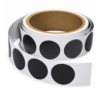 30pcs NFC Tags ntag215 NFC Stickers Black NFC Tags Sticker Rewritable NFC Tags Programmable NFC Tags RFID Tags Stickers 504 Bytes Memory (25 mm) Compatible with All NFC Enabled Smartphones