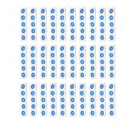 30Pcs NFC Tags, Round 25mm Blank NFC Cards, 504 Bytes NTAG215 NFC Stickers Cards, for TagMo Amiibo Android and Other NFC Enabled Devices (Blue)