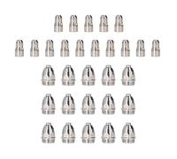 30Pcs Nozzle Electrode Kit Copper High Performance Plasma Cutting Torch Consumables Plate 12 to 20mm