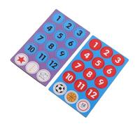 30pcs Numbered Basketball Coaching Board Magnet Pieces