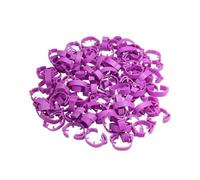 30Pcs Numbers Randomly Blank Chicken Leg Rings with Adjustable Number Labels for Poultry Legs, Farm Identification Labels