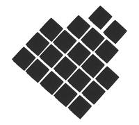 30pcs Nylon Finger Protector Sports Finger Sleeve Set for Exercise | Black Nylon, Elastic Cushioning Fit, Universal Size for Activities and Exercise, Finger Guard Protection