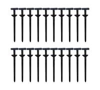 30PCS Nylon Universal Cable Tie Buckle Heavy Duty Self-Locking Zip Ties with Pin Button UV Resistant for Car Daily Fixing Bumper Trunk Lining Home Wire Bundling Emergency 3.51x0.74x0.51inch