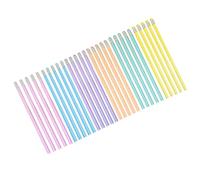 30PCS / Pack Wood Writing Pencils Triangular Shape with Eraser for Students Children Drawing Writing Sketching Sketching