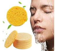 30pcs Phor Essentials Turmeric Kojic Acid Pads,Turmeric Kojic Acid Cleansing Pads,Turmeric Exfoliating Pads,Facial Sponges for Cleansing