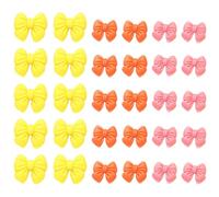 30pcs Pink Bow Cupcake Toppers, Birthday Cake Decorations, Princess Cake Toppers for Wedding Birthday Baby Shower Bridal Engagement Bachelorette Dessert Decorations