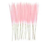 30Pcs Pink Pampas Grass,22" Artificial Pink Pampas Grass Decor,Fluffy Decor Artificial Small Flower Vase Fille for Home Wedding Party Decoration