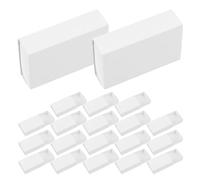 30pcs Plain White Match Boxes, Drawer Style Paper Cases for Matches | Blank 2x1.4x0.6in Packs, Immediate Visibility and Secure Closure, for Cardboard or Wood Matches