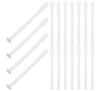 30Pcs Plastic Candle Wick Centering Tubes Wick Placement Tool Universal Candle Holder for DIY Making Accessories with Three-Hole Support for Precise Positioning