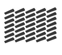 30Pcs Plastic Composite Shims, Fence Panel Wedges & Door Stop Wedges, Heavy Duty Leveling Shim for Furniture, Window, Appliance, Anti-Slip Stackable Wedge to Stop Rattling