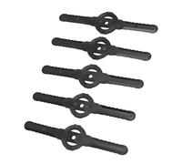 30PCS Plastic Trimmer Head Blades Replace Electric Weed Trimmer Long Blade Mowing Accessories for Garden Lawn