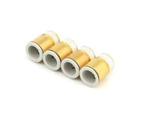 30PCS Pneumatic Connector KQ2S Trachea Inner Hexagonal Cylindrical Quick KQ2S04/06/08/10/12-M3A/M5A/M6A/01/02/03/04AS(KQ2S04-M6A(30PCS))