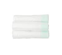 30Pcs Potty Bags Disposable Potty Liners Travel Potty Chair Liners with Drawstring for Kids Toddlers Adults Pets Outdoors White