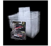 30Pcs Protector Cases Compatible for Hot-Wheels - Premium Hot Wheels Protector Case, Clear Plastic Display Storage Case Showcase Organizer Inside 6.5 x 5.25Inch