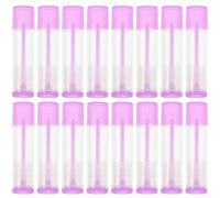 30pcs Purple 5G Refillable Lip Balm Tube Holder for Travel Handbags | PP Material, Light Weight, Not Easy to Break or Crack, Stylish Choice