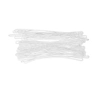 30pcs PVC Luggage Tag Straps, Worm Loops for Suitcases | Secure Attachment, Visible Identification, Lightweight Carry, Modern Minimalist Design for Airports, Vacations, Backpacks