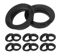 30pcs Rear Bumper Parking Sensor Rubber Seal Ring Black Base Ring