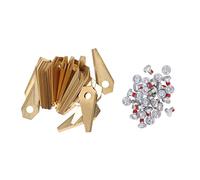 30pcs Robotic Lawnmower Blades Sturdy Practical Robot Mower Blades Replacement for Bosch Indego