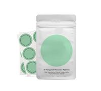 30pcs Round Body Care Patches 3x3cm, Personal Beauty and Health Adhesive Patches for Adults, Skin-Friendly Body Care Stickers, Self-Care and Relaxation Accessories, Portable Bag 15x10cm