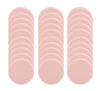 30pcs Rubber Carving Blocks, Soft Linoleum Block Linocut Block Rubber Stamp Blocks Round Square Rectangle Carving Kit for Printmaking Stamp (Round)