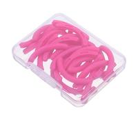 30pcs Rubber Eyelash Curler Refill Pads for Most Curlers, Rosy | Spare Strips for Makeup Artists and Beauty Enthusiasts, Hygienic Maintenance, Safe Eye Contact