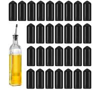 30Pcs Rubber Speed Pourer Caps for Liquor Bottles, Whisky Spirit Pourers Dust Covers, Silicone Leak-Proof Bottle Spout Seal, Universal Fit for Wine Decanter & Bar Dispenser Bottle pourers for Spirits