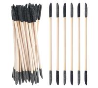 30Pcs Sanding Sticks For Plastic Models, Small Sanding Tool Hand Tool, Crafting Sandpaper Sticks, Double End Matchsticks For Nails, Twigs Fine Detailing Polishing Stick, 120/280 Grit, 5.4 X 0.3 Inch