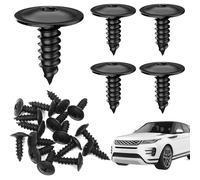 30Pcs Screw Bolt Retainer,Auto Car Body Engine Cover Torx Screws Fender Liner Clips Wheel Arch Inner Hexagon Liner Splash Shield Guard for Bumper Undertray Screws Engine Cover Undertray (30)