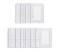 30PCS Self-Adhesive Wound Dressings, Sterile Plasters, Large-Size Plasters with Strong Adhesion Individually Wrapped, Suitable for Wounds, Cuts and Grazes - Ideal for Use in The Office, At School