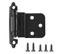 30Pcs Self-Closing Gate Hinges Oil Rubbed Bronze Built-in Spring 1.4mm Thickness Perfect for Outdoor Gates Fences and Doors Easy Installation