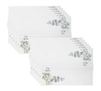 30pcs Self Seal Kraft Envelopes for Wedding Invitation Cards | Tracing Paper Liners, Elegant Versatile Style, Well Protected, Suitable for Dinner Party and Wedding Use