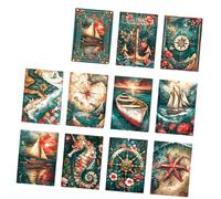 30Pcs / Set Antique Paper Sheets Scrapbooking Decorative Paper Journaling Crafting Supplies for Notebooks Photo Album Retro Decorative Sticker