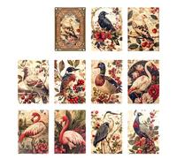 30Pcs / Set Antique Paper Sheets Scrapbooking Decorative Paper Journaling Crafting Supplies for Notebooks Photo Album Retro Decorative Sticker